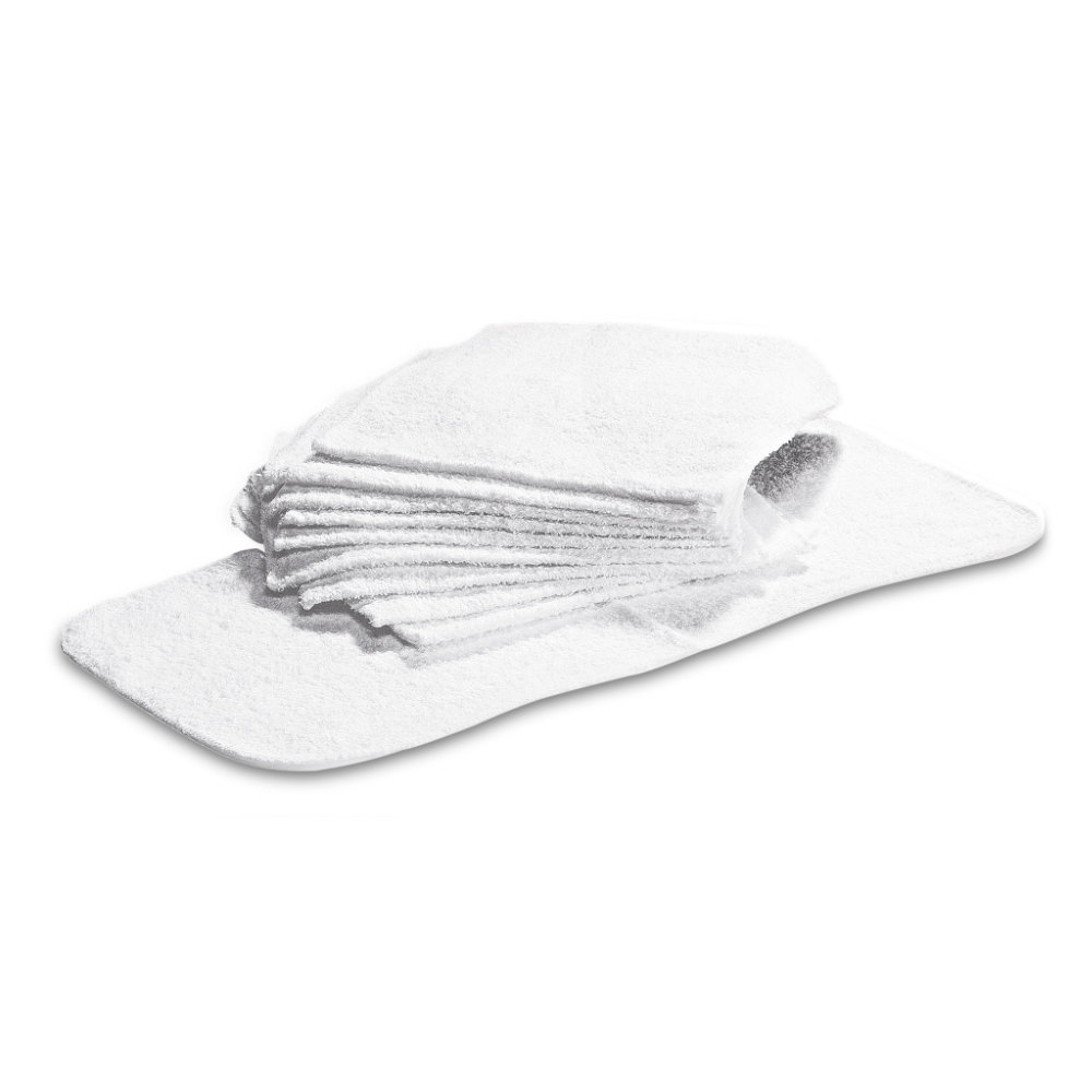 Karcher Steam Cleaner Clip On Terry Narrow Floor Cloth Set - SC1 SC2 SC3 SC4 SC5 SG4/2 SG4/4 | 6.369-357.0 Karcher Steam Cleaner Clip On Terry Narrow Floor Cloth Set - SC1 SC2 SC3 SC4 SC5 SG4/2 SG4/4 | 6.369-357.0